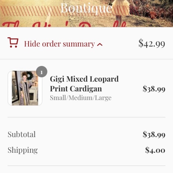 Leopard print mix cardigan - Picture 8 of 9